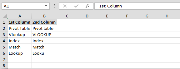 Compare Text In Microsoft Excel Microsoft Excel Tips From Excel Tip 