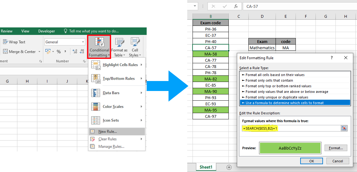 How To Color Cell Based On Text Criteria In Excel