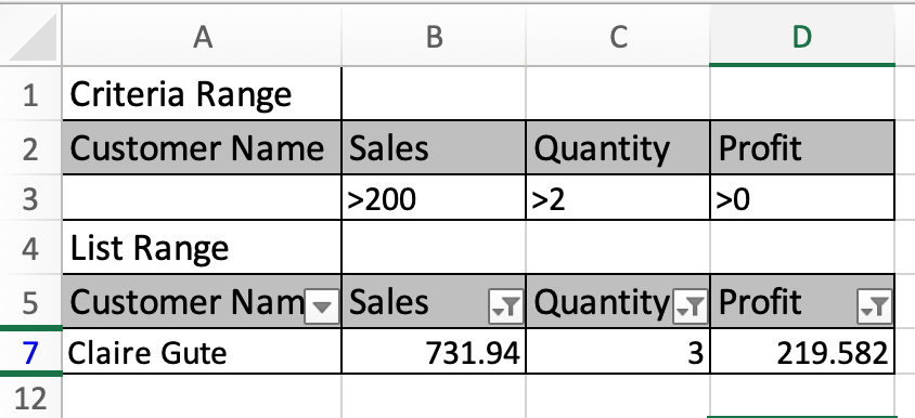 How To Filter More Than 2 Criteria In Excel