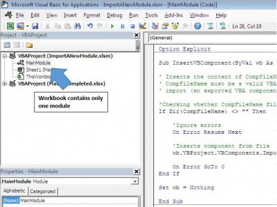 Import A Module From A File Using VBA In Microsoft Excel