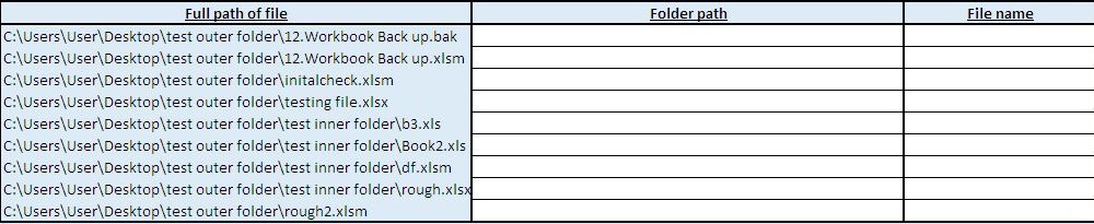 extracting-file-name-and-folder-name-from-the-file-path-using-vba-in