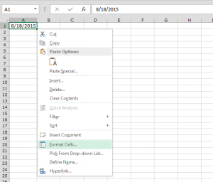 How to Customize date format