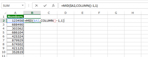 Separating a Number Into Digits