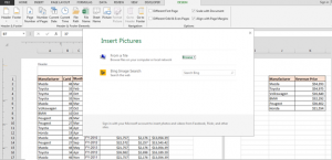 how to show header in excel 2018