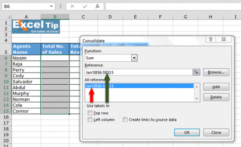 Using Different Functions to Consolidate Lists