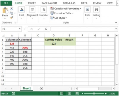 How to use INDEX and MATCH function to Lookup Values in Excel