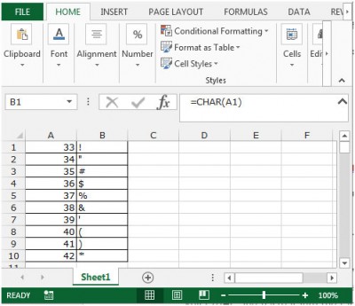 Adding special symbols to the number format in Microsoft Excel 2010