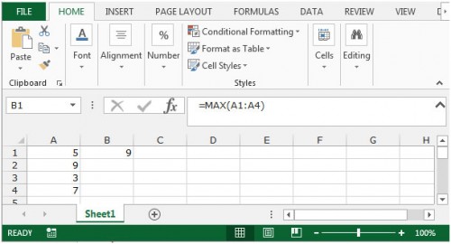 Find the maximum numerical value in a list based on a criteria in Excel