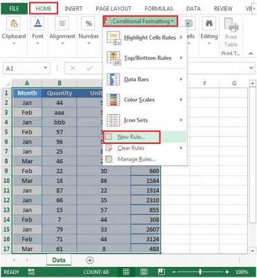 Hiding Errors in Cells before Printing in Excel 2010