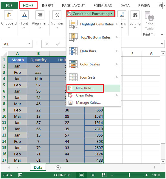 Hiding Errors in Cells before Printing in Excel 2010