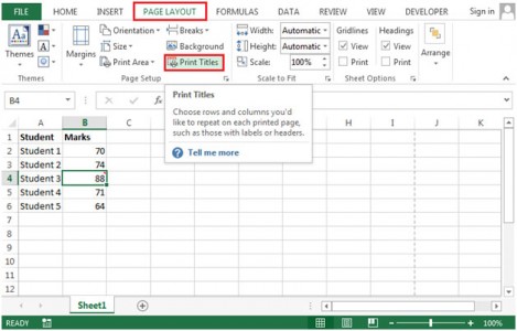 Print Cell Comments in Microsoft Excel