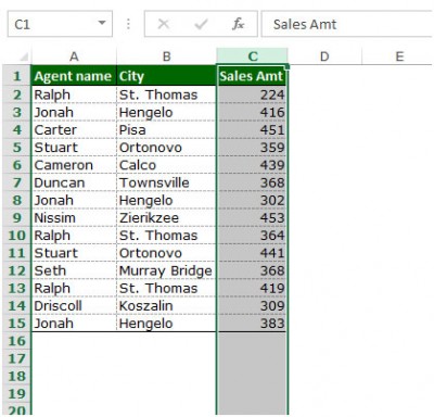 Insert or Delete a Row or Column in Microsoft Excel