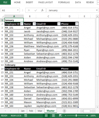 Copy the CurrentRegion of a cell of each sheet into one sheet using VBA ...