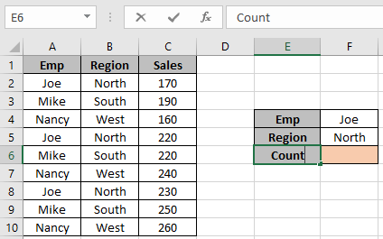 How To Count Values Meeting Multiple Criteria In Different Columns In Excel