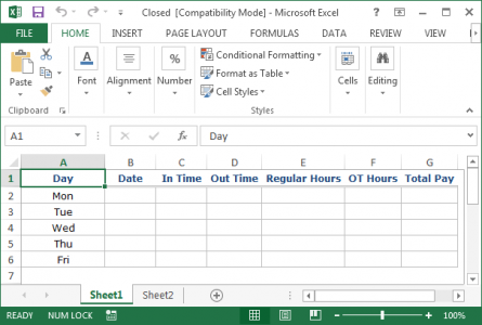 Pull data from a closed workbook