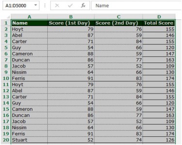 Copying & Pasting Cell Content to Thousands of Cells in Microsoft Excel