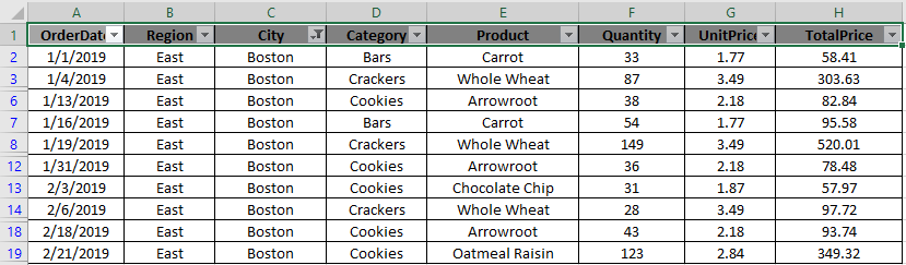 How To Delete Only Filtered Rows Without The Hidden Rows In Excel