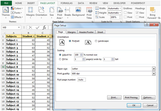 How To Insert Page Numbers In Microsoft Excel 2010