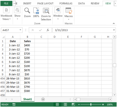 Pivot Table Report - Grouping the Date Field by Days, Months, Quarters ...