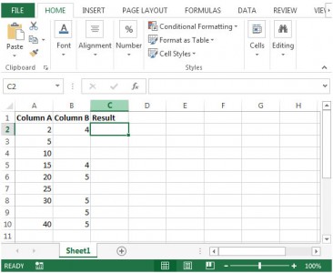 Ignoring Blank Cells When Performing Calculations In Microsoft Excel 2010