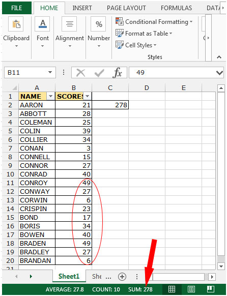 Indirect Function in Microsoft Excel