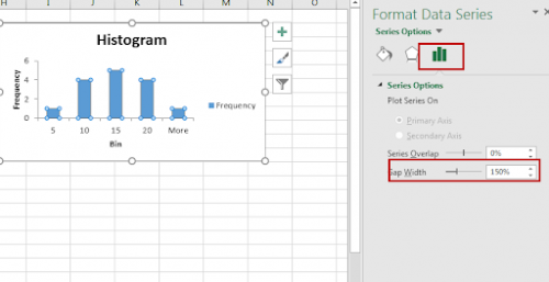 creating histograms in excel