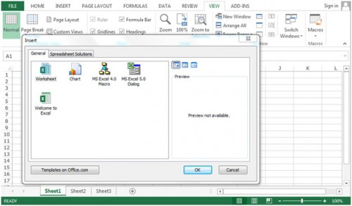 how to insert excel sheet in ms access form