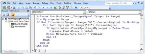 microsoft visual basic for excel 2010 replace