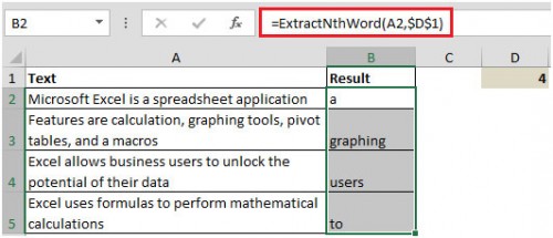 how-to-extract-nth-word-from-text-string-using-vba-in-microsoft-excel