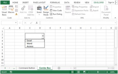 ActiveX Controls in Microsoft Excel