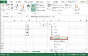 ActiveX Controls in Microsoft Excel