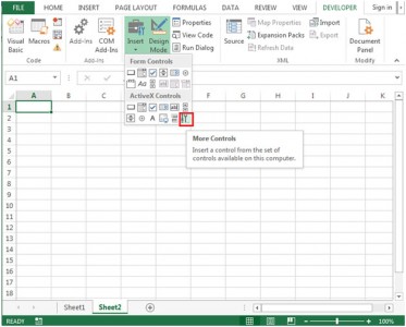 Activex как включить в excel