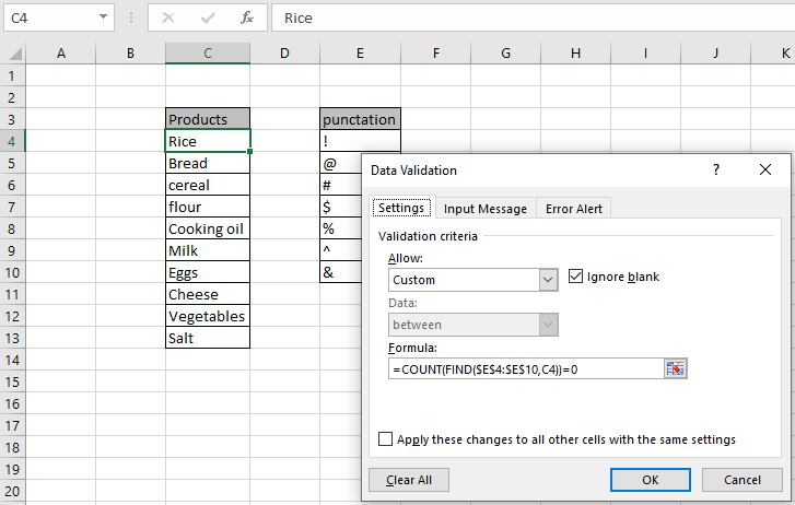 Way To Use Lookup Formula In Data Validation In Excel