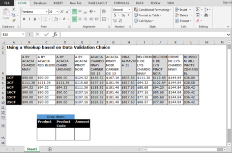 Way To Use Vlookup Function In Data Validation