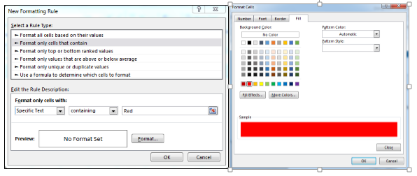 Create Drop Down List In Excel With Color Tips