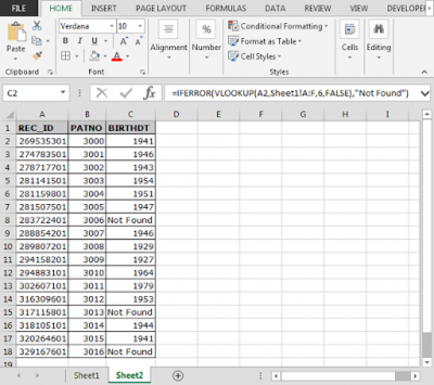 How to use IFERROR with VLOOKUP in Excel?