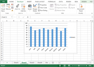 Column Chart through VBA