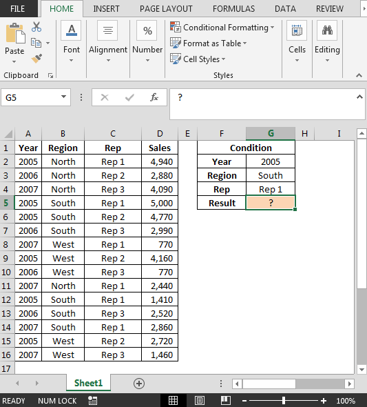 How to Use Conditional Summing for Specific Conditions