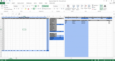 Excel budget report template