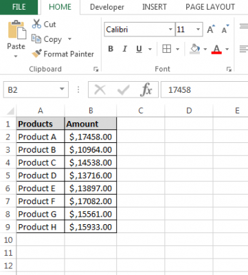 Accounting Number Format through VBA Formatting