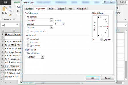 What is Format Cells in Excel?