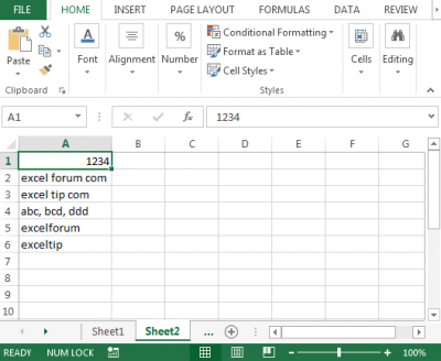 How to get Text & Number in Reverse through VBA in Microsoft Excel