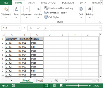 Count Cells through Excel VBA