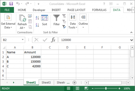 Data Consolidation through Excel VBA