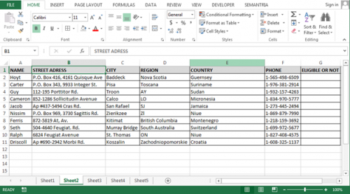 How to Extract Record with Not Criteria through VBA