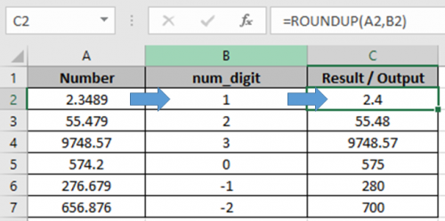 how-to-use-the-roundup-function-in-excel