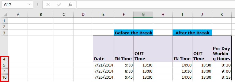 How To Unhide Multiple Rows At Once In Excel