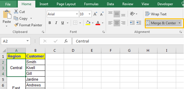 how do i merge cells in excel without losing data