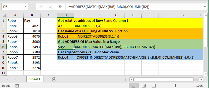 the-address-function-in-excel