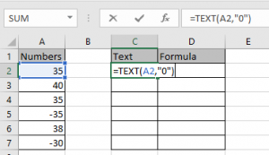 How to Convert Numbers To Text in Excel